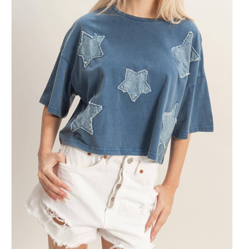 Star Boxy Top