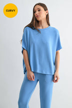 CURVY Boatneck Top