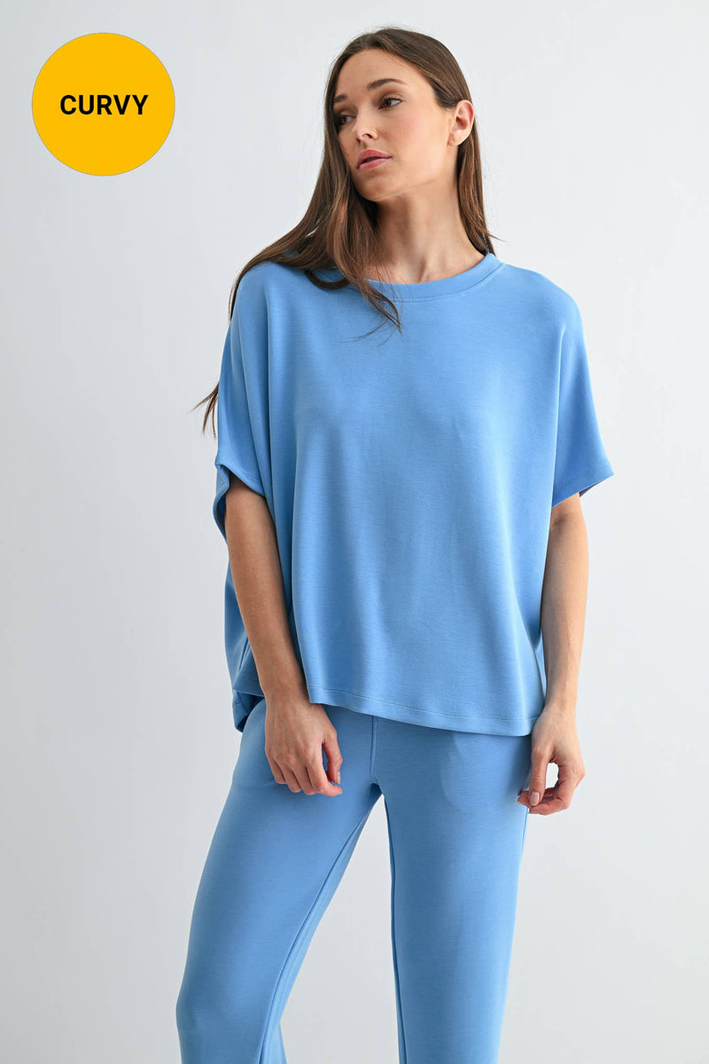 CURVY Boatneck Top